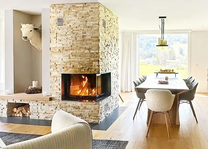 Ski-in Ski-out-apartment Mountain Nest باربان